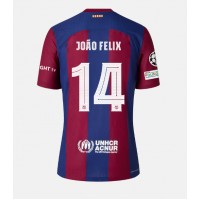 Muški Nogometni Dres Barcelona Joao Felix #14 Domaci 2023-24 Kratak Rukav